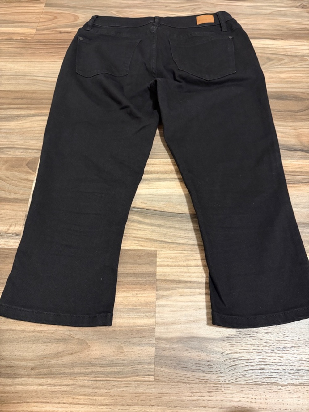 Judy Blue Capri Fit Denim Jeans Black Women's Size 9/29 Cotton Blend Stretch - Picture 9 of 9